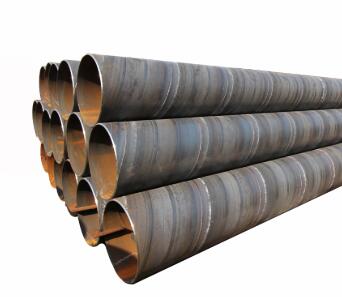 Q345B Carbon Welded Seamless Spiral Oil Pipeline